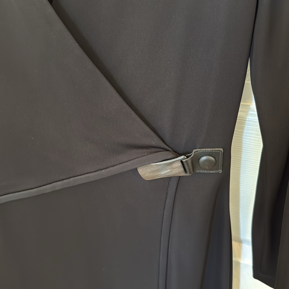 Giorgio Armani Black Long Sleeve Dress - Picture 3 of 4